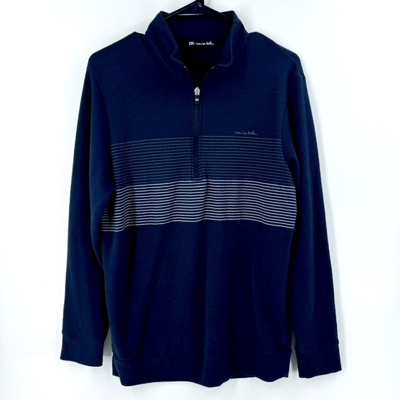 Travis Mathews 1/4 Zip Longsleeve Sweater - Picture 3 of 6